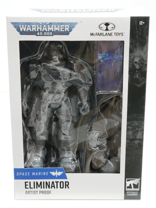 Warhammer 40,000 Eliminator (Space Marine) Artist Proof Action Figures 18 Cm McFarlane Toys (Spedito in 24 ore)