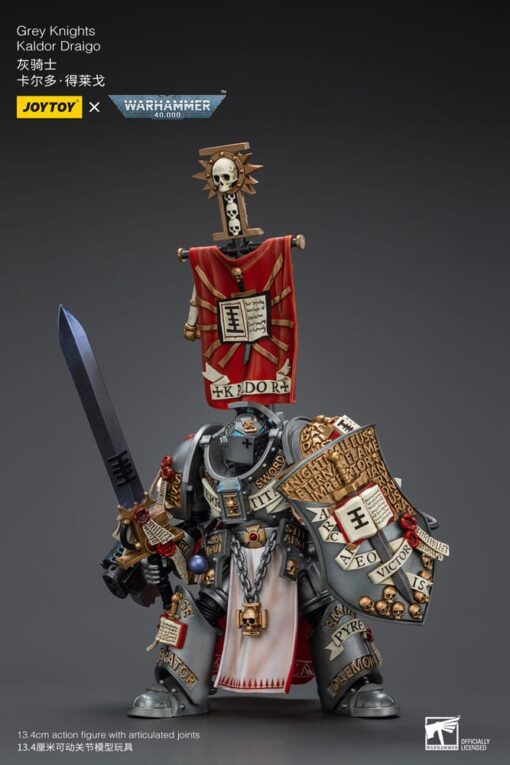 Warhammer 40k Action Figura 1/18 Grey Knights Kaldor Draigo 12 Cm Joy Toy (cn)