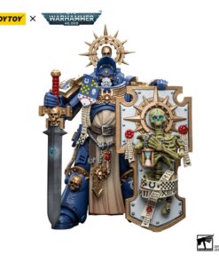 Warhammer 40k Action Figura 1/18 Ultramarines Primaris Captain Con Relic Shield E Power Sword 12 Cm Joy Toy (cn)