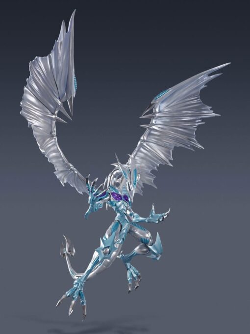 Yu-gi-oh! 5d´s S.h. Monster Arts Action Figura Stardust Dragon 53 Cm Bandai Tamashii Nations