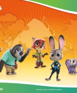 Zootopia Mini Uova Attack Blind Box Figures Series 10 Cm  Beast Kingdom Toys
