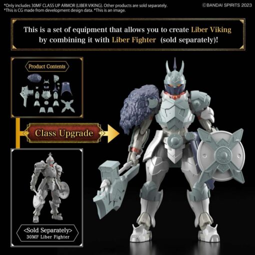 30MF CLASS UP ARMOR LIBER VIKING Model Kit Bandai Model Kit Gunpla