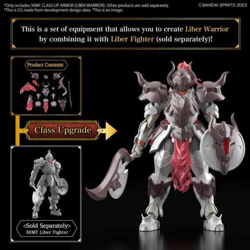 30MF CLASS UP ARMOR LIBER WARRIOR Model Kit Bandai Model Kit Gunpla