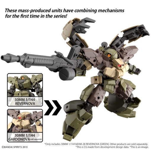 30MM bEXM-28 REVERNOVA GREEN 1/144 MODEL KIT BANDAI MODEL KIT