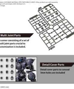 30MM CUSTOM MAT PIPE PARTS/MULTI JOINT MODEL KIT BANDAI MODEL KIT