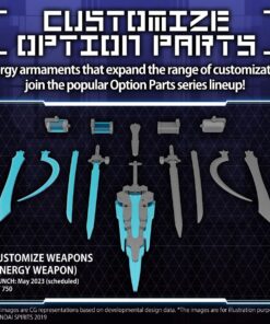 30MM CUSTOMIZE WEAPONS ENERGY WEAPON MODEL KIT BANDAI MODEL KIT