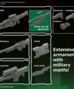 30MM CUSTOMIZE WEAPONS MILITARY WEAPON MODEL KIT BANDAI MODEL KIT