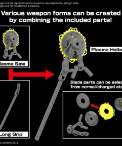30MM CUSTOMIZE WEAPONS PLASMA WEAPON Model Kit Bandai Model Kit Gunpla