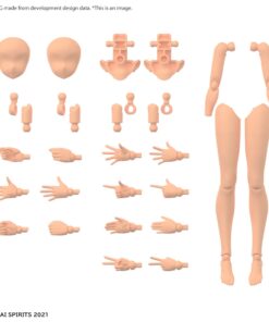 30MS Kit di Montaggio Opzioni Parti del Corpo Braccia e Gambe Color Carne Bandai