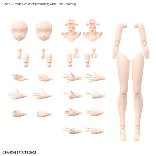 30MS OP BODY PARTS ARM & LEG COLOR B MODEL KIT BANDAI MODEL KIT