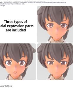 30MS OP FACE PT FACIAL EXPR SET 6 CLR C MODEL KIT BANDAI MODEL KIT