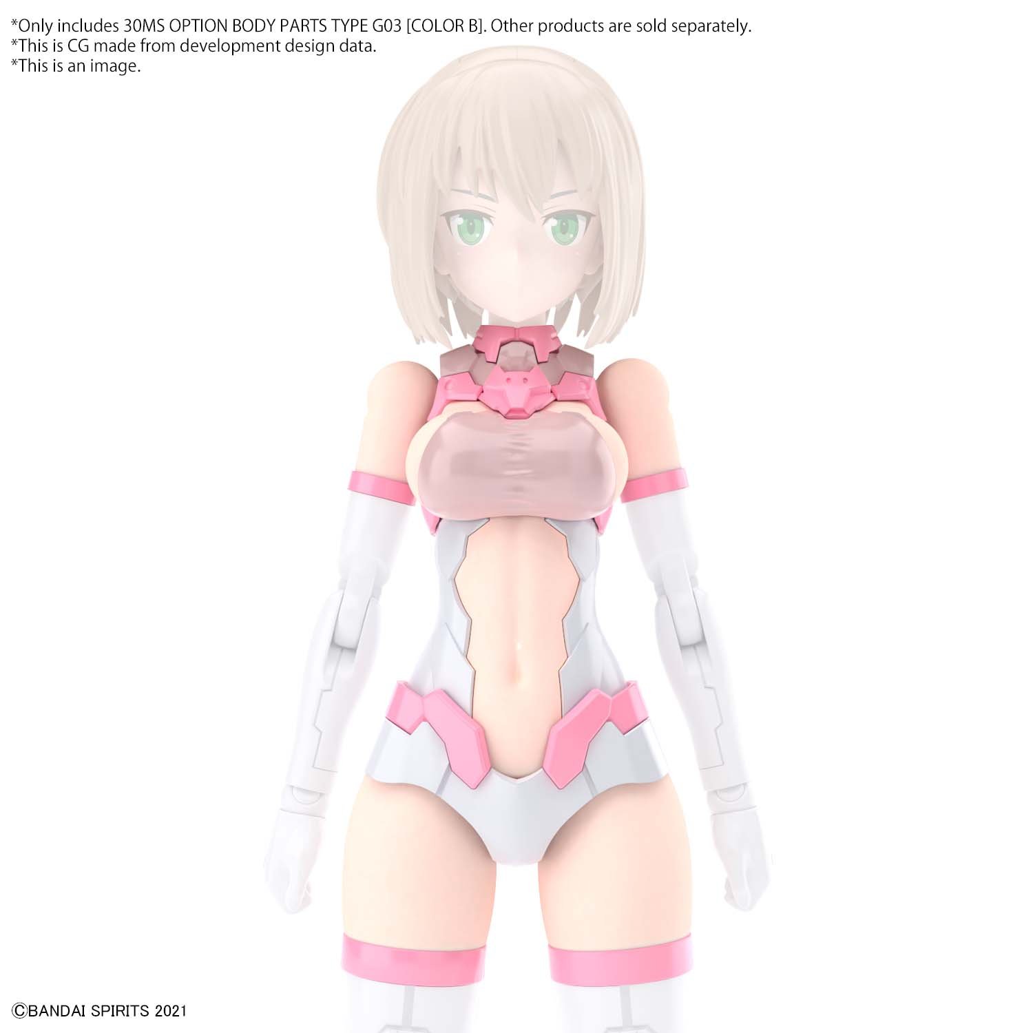 30MS OPTION BODY PARTS TYPE G03 COLOR B MODEL KIT BANDAI MODEL KIT