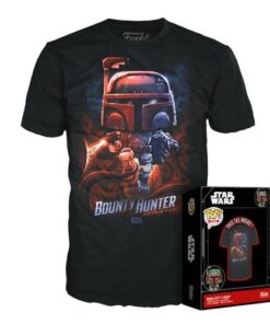 63404 - Star Wars - Boxed Tee - Boba Fett - M Funko Gadget