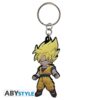 Abykey097 - Dragon Ball - Portachiavi Pvc - Goku Super Saiyan Gadget