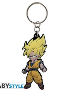 Abykey097 - Dragon Ball - Portachiavi Pvc - Goku Super Saiyan Gadget