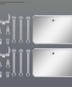 Action Base 6 Clear Mirror Adesivi Set Model Kit Bandai Model Kit Gunpla