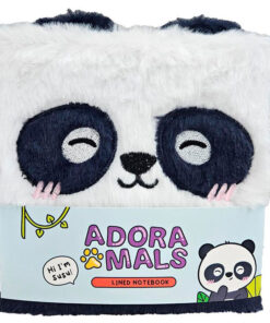 Adoramals Panda Bear A5 Peluche Agenda Puckator