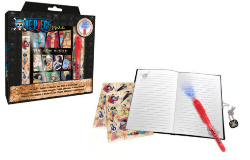 AGENDA CON PENNA MAGICA ONE PIECE THE NEW WORLD ONE PIECE - CANCELLERIA/SCUOLA