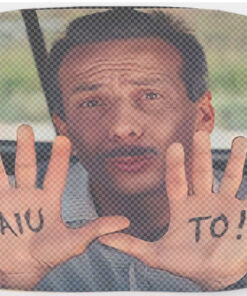 Aldo Giovanni e Giacomo Tendina Parasole Giovanni Aiuto! 2 Pezzi Myagg