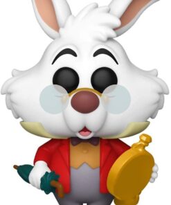 Alice nel Paese delle Meraviglie Funko Pop! Bianconiglio 9 cm Scatola Rovinata