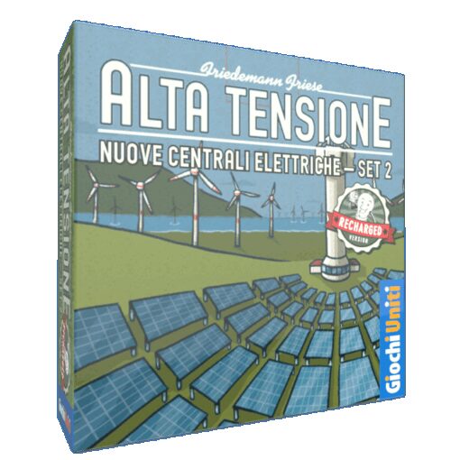 Alta Tensione Recharged Gioco Da Tavolo Nuove Centrali Elettriche Set 2 Giochi Uniti