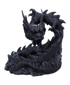 ASIAN DRAGON BACKFLOW INCENSE BURNER BRUCIAINCENSO NEMESIS NOW