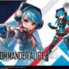 ATTACK GIRL GUN LADY COMMANDER ALICE MODEL KIT BANDAI MODEL KIT
