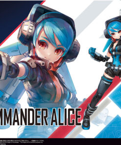 ATTACK GIRL GUN LADY COMMANDER ALICE MODEL KIT BANDAI MODEL KIT