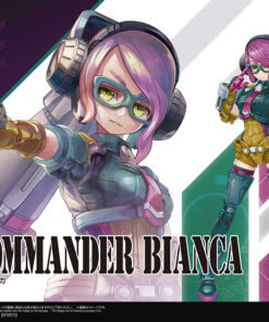 ATTACK GIRL GUN LADY COMMANDER BIANCA MODEL KIT BANDAI MODEL KIT