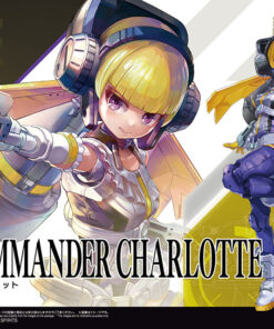 ATTACK GIRL GUN LADY COMMANDER CHARLOTTE MODEL KIT BANDAI MODEL KIT