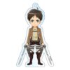 Attack On Titan Acrylic Portachiavi Eren Holographic 8 Cm Sakami Merchandise