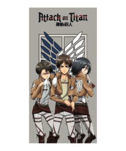 Attack On Titan Asciugamano Group 70 X 140 Cm Cerdá