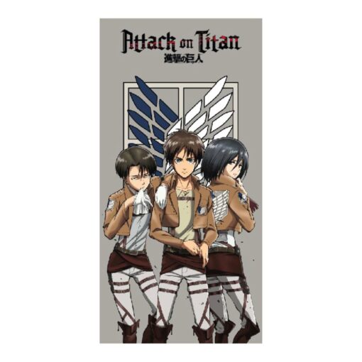 Attack On Titan Asciugamano Group 70 X 140 Cm Cerdá