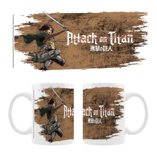 Attack On Titan Ceramic Tazza Hange Sakami Merchandise