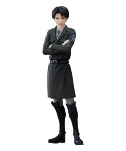 Attack On Titan Pop Up Parade Pvc Statua Levi Dark Color Ver. Heo European Esclusiva Good Smile Company