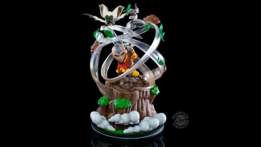 Avatar: The Last Airbender Q-fig Max Elite Figura Aang 23 Cm Quantum Mechanix