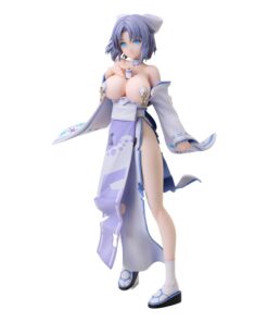 Azur Lane X Shinobi Master Senran Kagura New Link Pvc Statua 1/7 Yumi 25 Cm Freeing