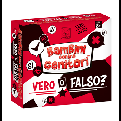 Bambini contro Genitori: Vero o Falso? - Giochi da Tavolo