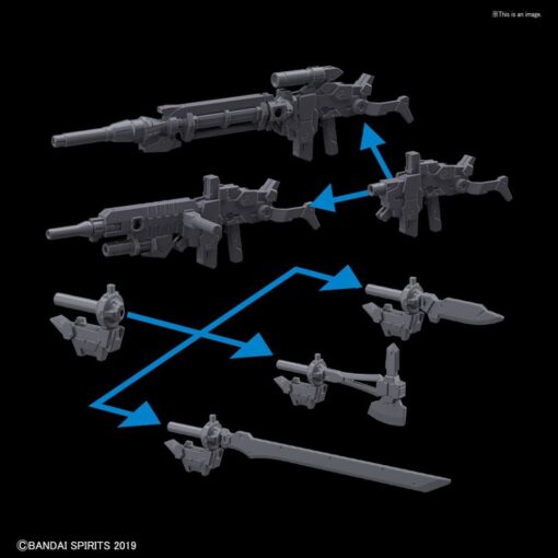 BANDAI MODEL KIT 30MM OP WEAPON 1 ALTO 1/144 MODEL KIT