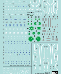 GUNDAM REAL GRADE RG MODEL KIT DECAL 117 OO QANT 1/144 ACCESSORI BANDAI