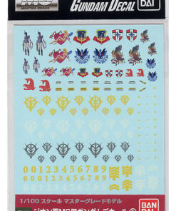 GUNDAM MASTER GRADE MG MODEL KIT DECAL 17  MULTI ZEON ACCESSORI BANDAI