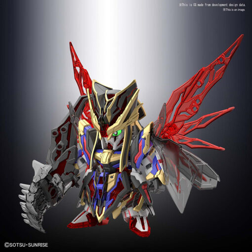 GUNDAM SUPER DEFORMED SD CROSS SILHOUETTE MODEL KIT SANGOKU SOKETS SIMA YI DESTINY GUNDAM BANDAI