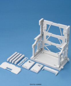 BANDAI MODEL KIT SYSTEM BASE 001 WHITE ACCESSORI