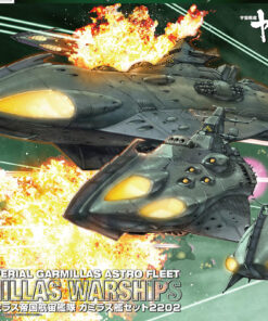 BANDAI MODEL KIT YAMATO 2202 IMP GARMILLAS ASTRO F 1/1000 MODEL KIT