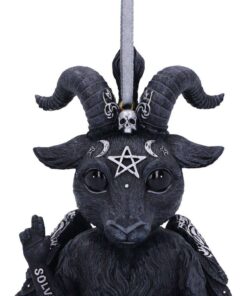 BAPHOBOO BLACK BABY HANGING ORNAMENT Decorazioni Natalizie Nemesis Now