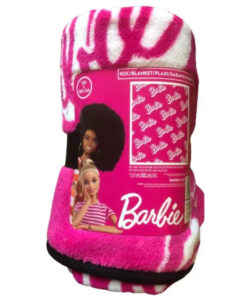 Barbie coral blanket Mattel