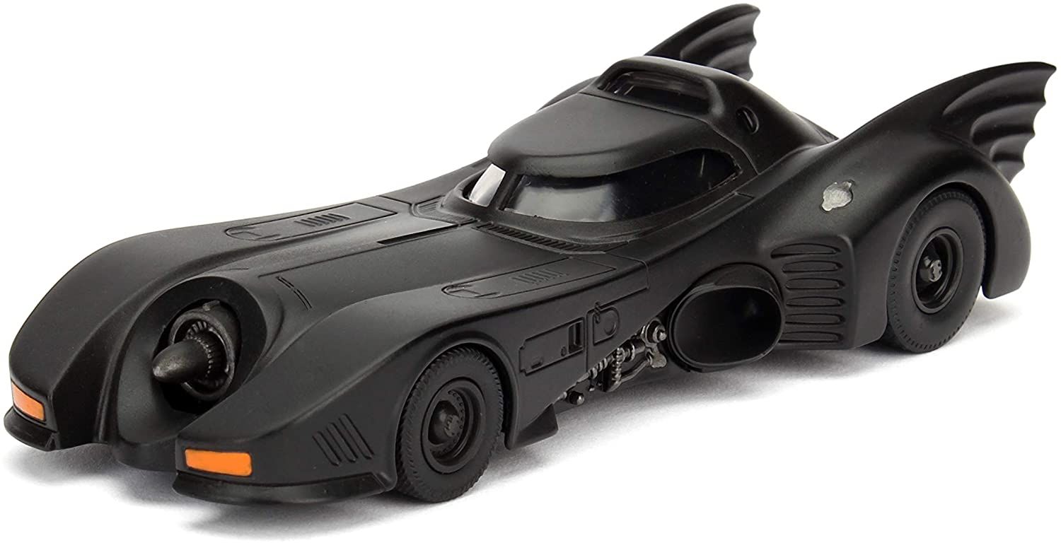 Batman Batmobile 1989 Die Cast 1:32 Funzionamento a Ruota Libera Jada Toys