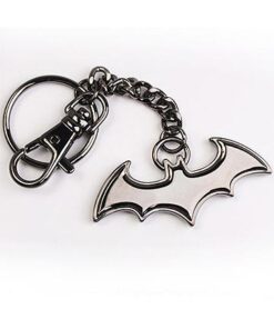 Batman Metal Key Ring Black Logo Noble Collection
