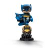Batman Mini Co. Statua Batman Sul Batsegnale Blue Variant 15 Cm Iron Studios