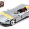 BBURAGO BU36046 FERRARI MONZA SP1 SILVER 1:43 Modellino